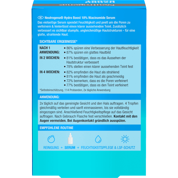 Serum Hydro Boost 10% Niacinamide Neutrogena