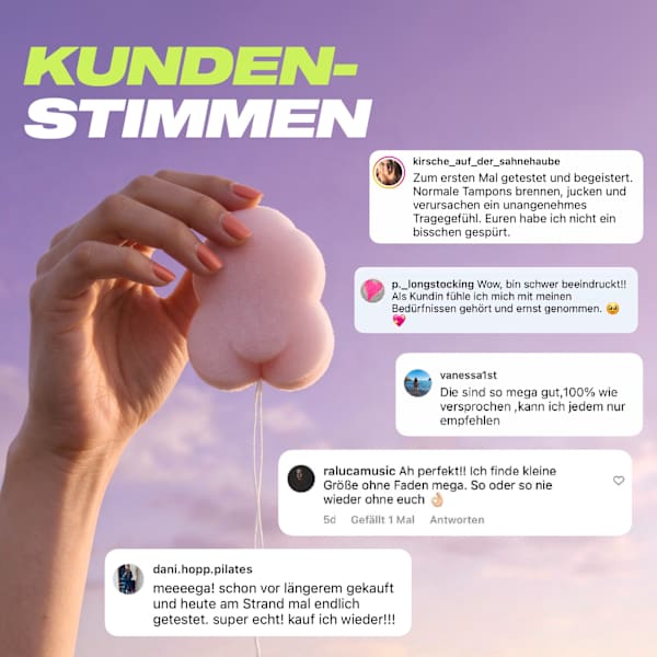 Soft-Tampons nevernot