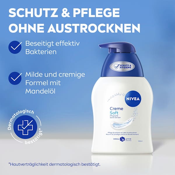 Flüssigseife Creme soft NIVEA