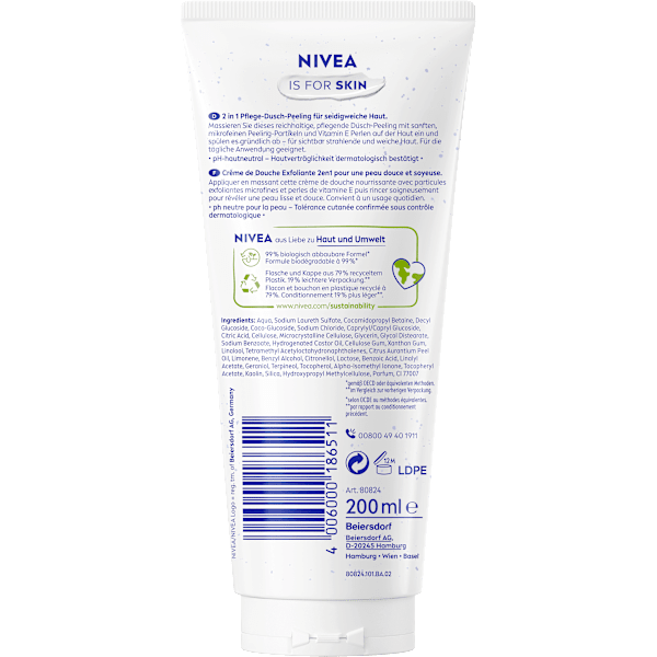 Körperpeeling Creme Peeling NIVEA