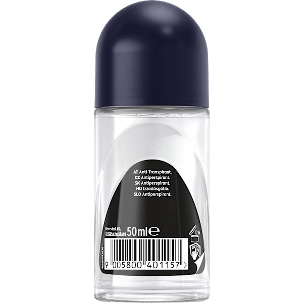 Antitranspirant Deo Roll-on Black & White Invisible Epic Night NIVEA MEN