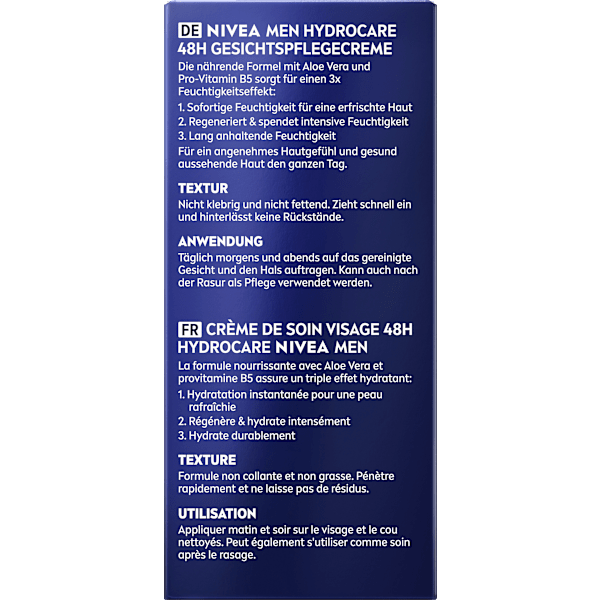 Gesichtscreme HydroCare NIVEA MEN