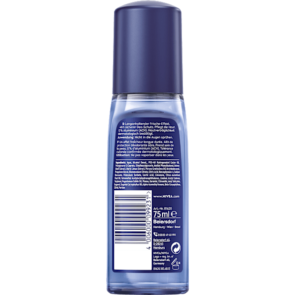 Zerstäuber Fresh Active NIVEA MEN