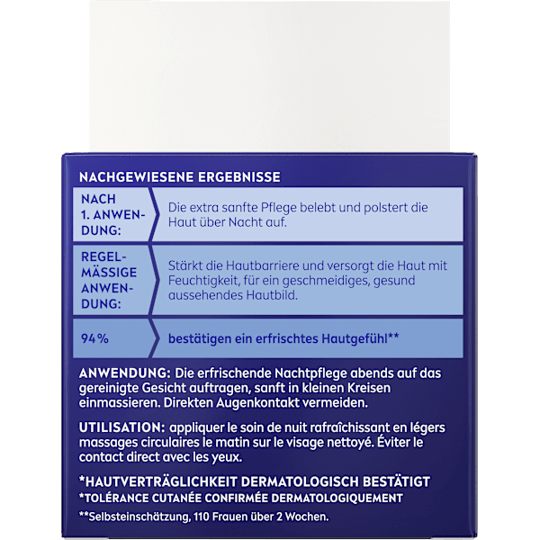 Nachtpflege erfrischend NIVEA