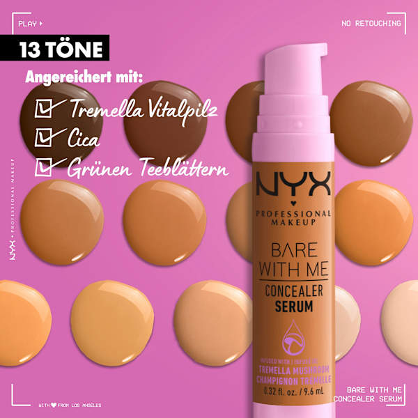 Concealer Serum Bare With Me Beige 04 NYX PROFESSIONAL MAKEUP