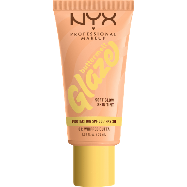 Foundation Buttermelt Glaze mit LSF 30, 01 Whipped Butta NYX PROFESSIONAL MAKEUP