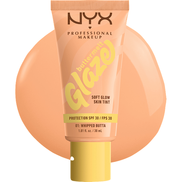 Foundation Buttermelt Glaze mit LSF 30, 01 Whipped Butta NYX PROFESSIONAL MAKEUP