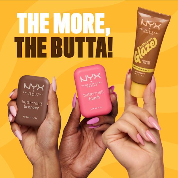 Foundation Buttermelt Glaze mit LSF 30, 01 Whipped Butta NYX PROFESSIONAL MAKEUP