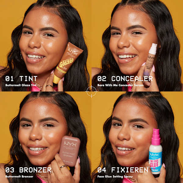 Foundation Buttermelt Glaze mit LSF 30, 05 Chai Butta NYX PROFESSIONAL MAKEUP