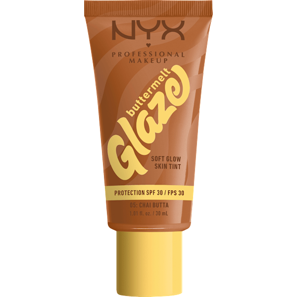 Foundation Buttermelt Glaze mit LSF 30, 05 Chai Butta NYX PROFESSIONAL MAKEUP