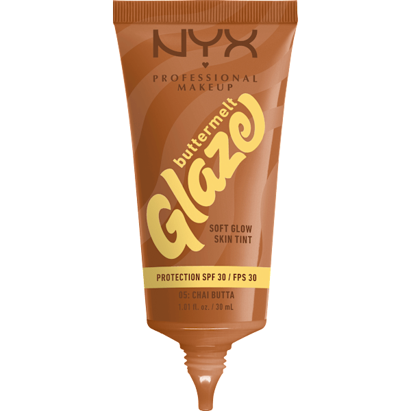 Foundation Buttermelt Glaze mit LSF 30, 05 Chai Butta NYX PROFESSIONAL MAKEUP