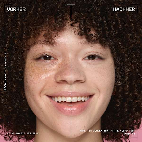 Foundation Make 'EM Wonder 03 Fair NYX PROFESSIONAL MAKEUP