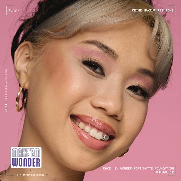 Foundation Make 'EM Wonder 12 Natural NYX PROFESSIONAL MAKEUP