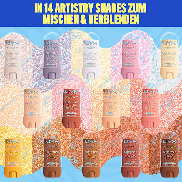 Highlighter Buttermelt Stix 01 Big Melt Energy NYX PROFESSIONAL MAKEUP