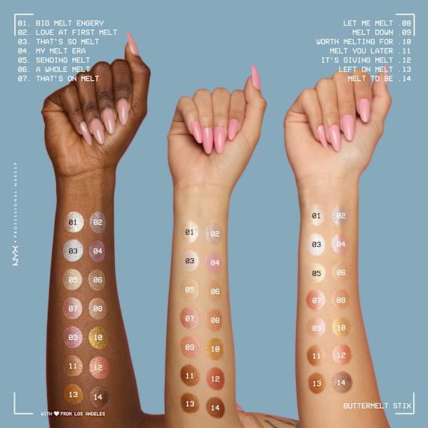 Highlighter Buttermelt Stix 01 Big Melt Energy NYX PROFESSIONAL MAKEUP