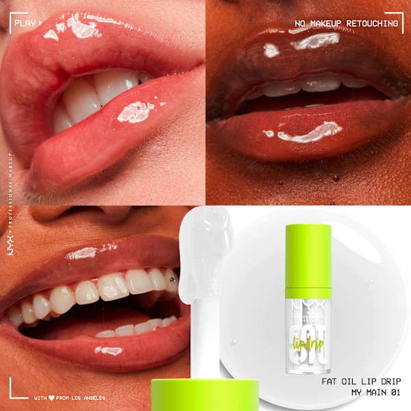 Lipgloss Fat Oil Lip Drip 01 My Main NYX PROFESSIONAL MAKEUP