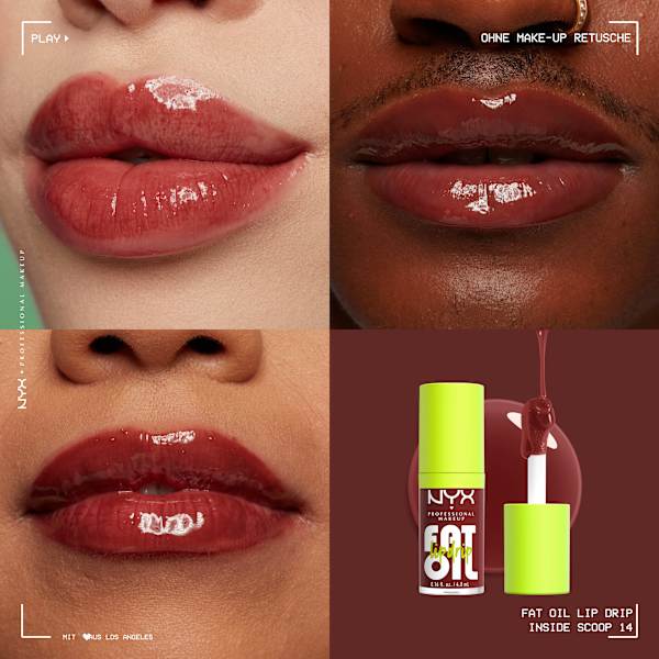 Lipgloss Fat Oil Lip Drip 14 Inside Scoop NYX PROFESSIONAL MAKEUP