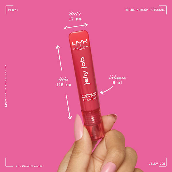 Lipgloss Jelly Job 05 Honey Its Jelly NYX PROFESSIONAL MAKEUP