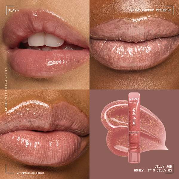 Lipgloss Jelly Job 05 Honey Its Jelly NYX PROFESSIONAL MAKEUP