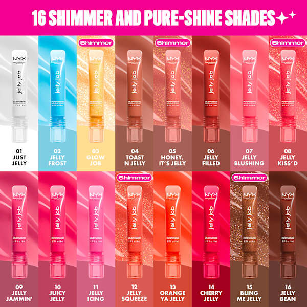 Lipgloss Jelly Job 05 Honey Its Jelly NYX PROFESSIONAL MAKEUP