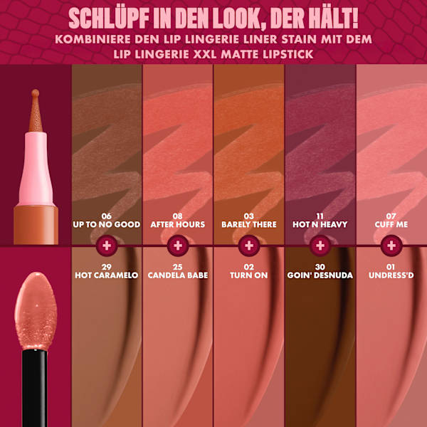 Lipliner Lip Lingerie Stain 04 Steamy Spice NYX PROFESSIONAL MAKEUP
