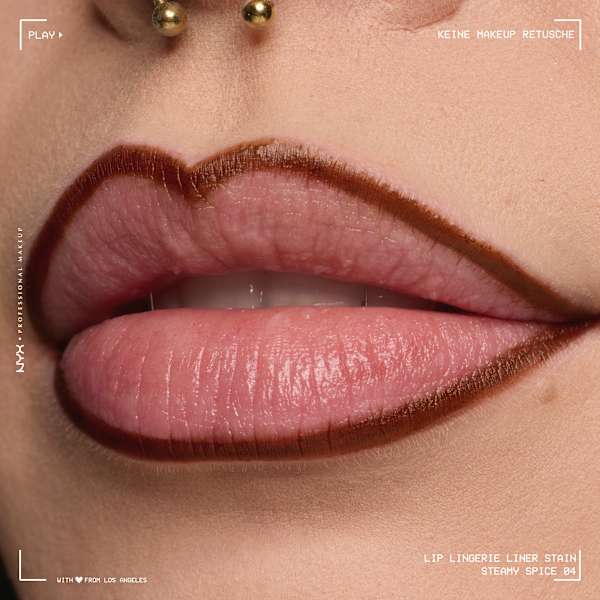 Lipliner Lip Lingerie Stain 04 Steamy Spice NYX PROFESSIONAL MAKEUP