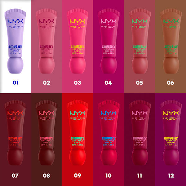 Lippenbalsam Smushy Matte 11 Squeeze N´Snizzle NYX PROFESSIONAL MAKEUP