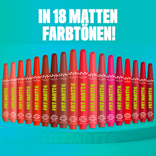 Lippenstift Fat Matte Smooth 03 Coral Cuddlin NYX PROFESSIONAL MAKEUP