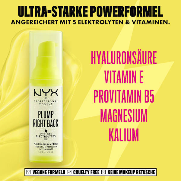 Primer Plump Right Back Skin Serum 01 NYX PROFESSIONAL MAKEUP