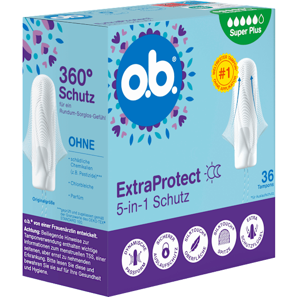 Tampons ExtraProtect Super Plus o.b.