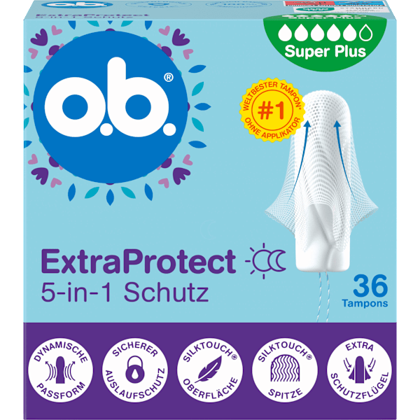 Tampons ExtraProtect Super Plus o.b.