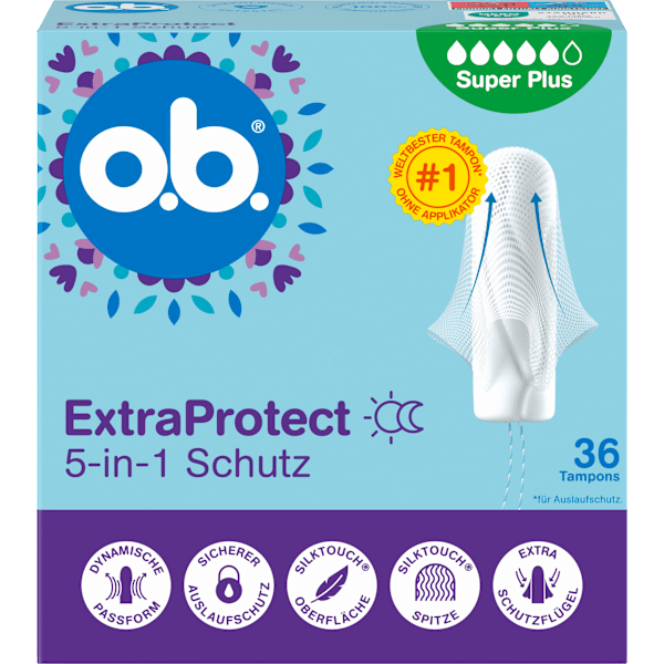Tampons ExtraProtect Super Plus o.b.