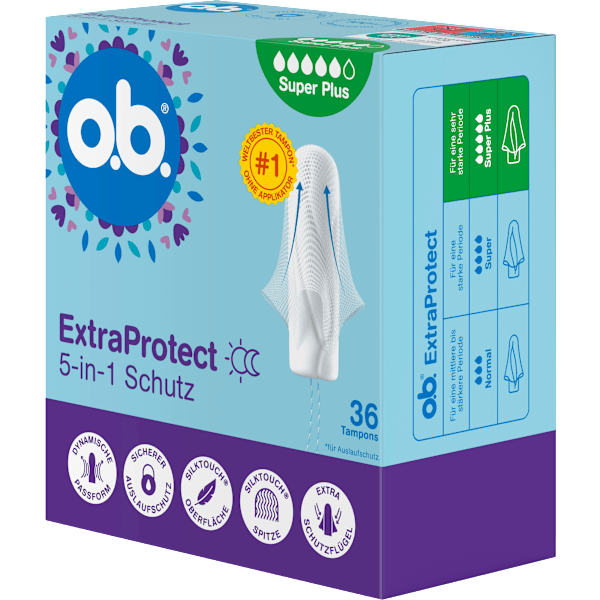 Tampons ExtraProtect Super Plus o.b.
