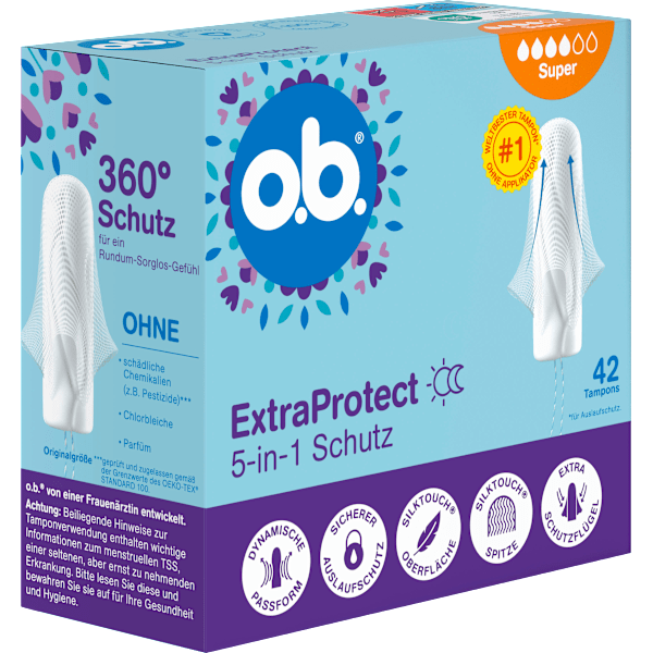 Tampons ExtraProtect Super o.b.