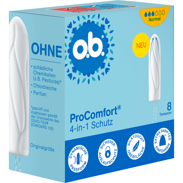 Tampons ProComfort Normal, Reisegröße o.b.