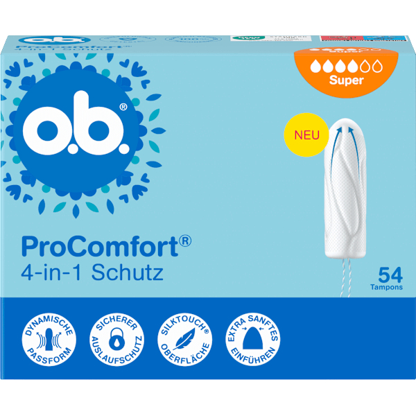 Tampons ProComfort Super o.b.
