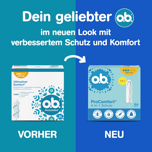 Tampons ProComfort Super o.b.
