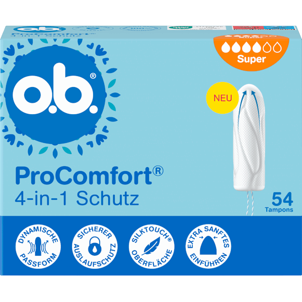 Tampons ProComfort Super o.b.
