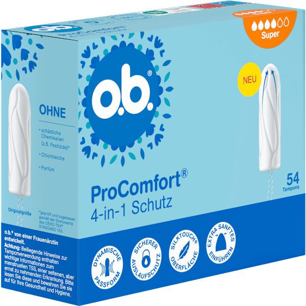 Tampons ProComfort Super o.b.