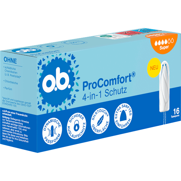 Tampons ProComfort Super o.b.