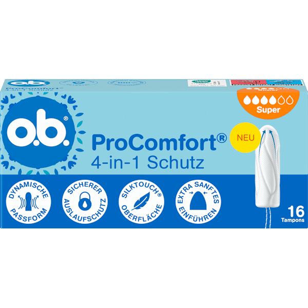 Tampons ProComfort Super o.b.