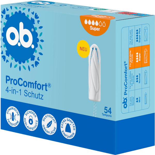 Tampons ProComfort Super o.b.