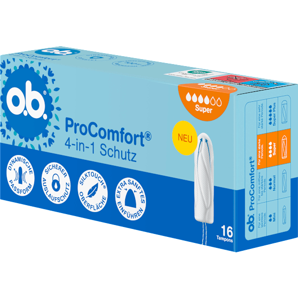 Tampons ProComfort Super o.b.