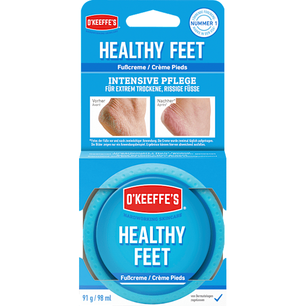 Fußcreme intensive Pflege, healthy feet O'Keeffe's