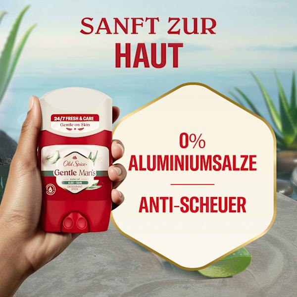 Deostick Gentle Man´s Aloe & Rain Old Spice