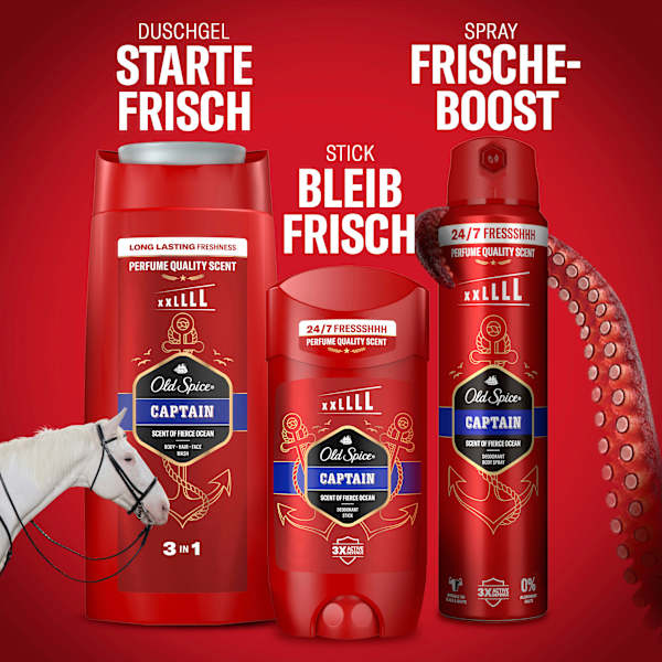 Deostick Rockstar, Scent of Vibrant Bergamot Old Spice