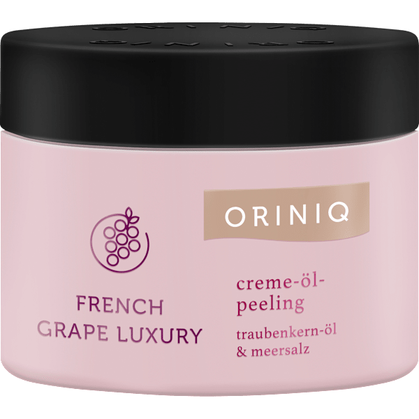 Körperpeeling Creme-Öl-Peeling French Grape Luxury ORINIQ