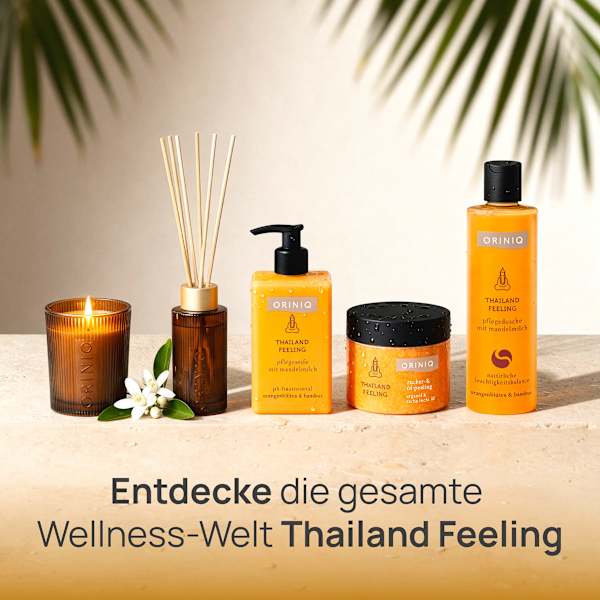 Körperpeeling Thailand Feeling Zucker, Argan- & Sacha Inchi Öl ORINIQ