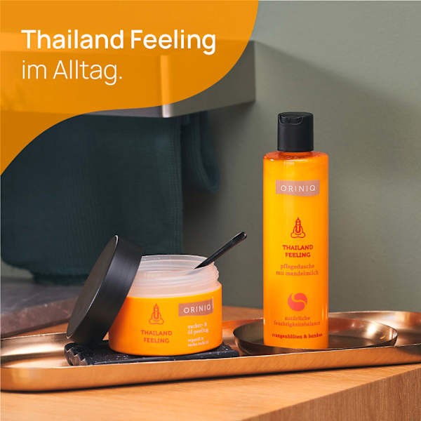 Körperpeeling Thailand Feeling Zucker, Argan- & Sacha Inchi Öl ORINIQ