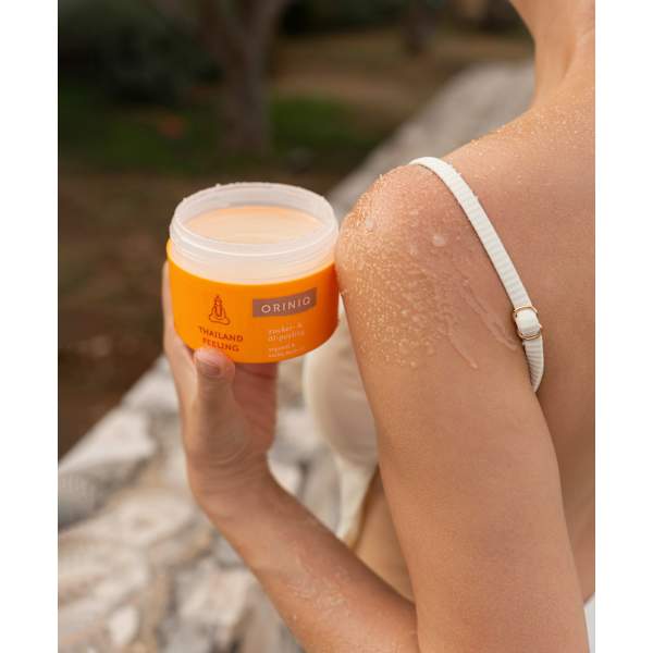 Körperpeeling Thailand Feeling Zucker, Argan- & Sacha Inchi Öl ORINIQ